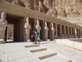 This is us at Hatshepsut Temple